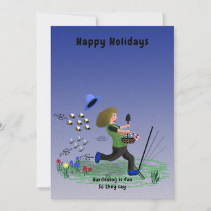 Cartes Pour Fêtes Annuelles Jardinage