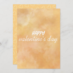 Cartes Pour Fêtes Annuelles Jaune - Brown Saint Valentin
