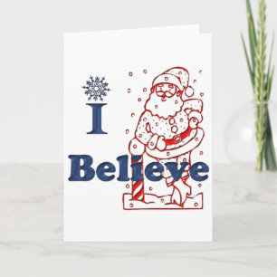 Cartes Pour Fêtes Annuelles Je crois