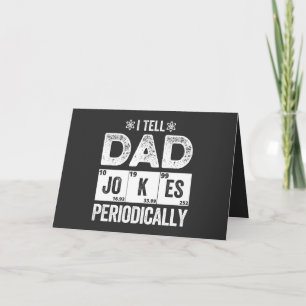 Cartes Pour Fêtes Annuelles Je Dis À Papa Des Blagues Périodiquement
