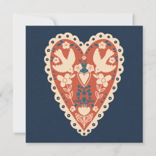 Cartes Pour Fêtes Annuelles Je dis au monde mon amour pour toi