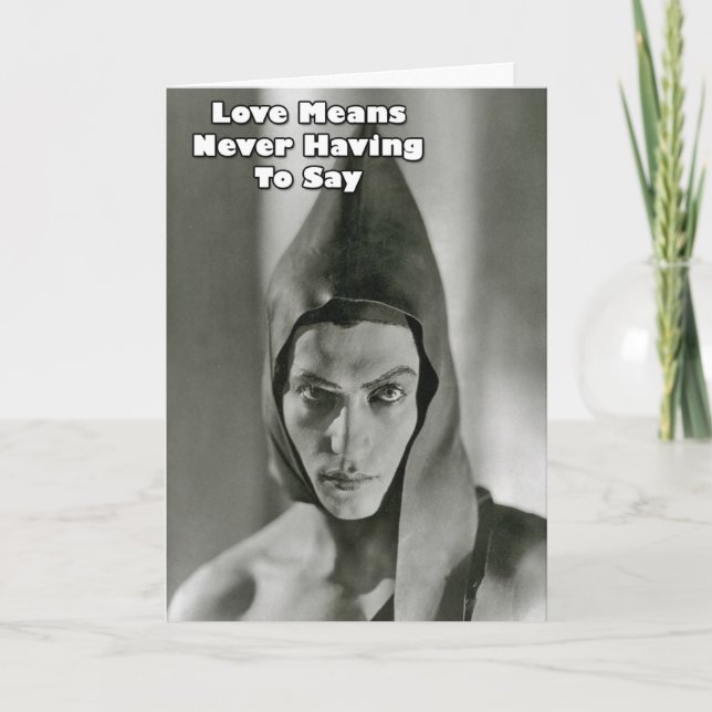 Cartes Pour Fêtes Annuelles Je jure à Dieu que je ne suis pas gai ! (Devant)