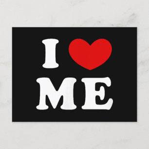 Cartes Pour Fêtes Annuelles Je M'Aime, Je Me Coeur