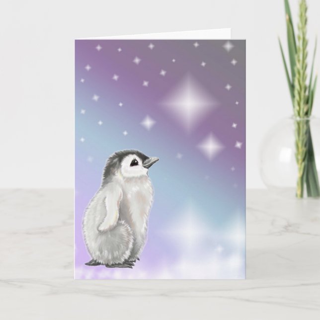 Cartes Pour Fêtes Annuelles Je Souhaite Une Étoile... (Devant)