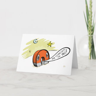 Cartes Pour Fêtes Annuelles Je suis attiré à vous