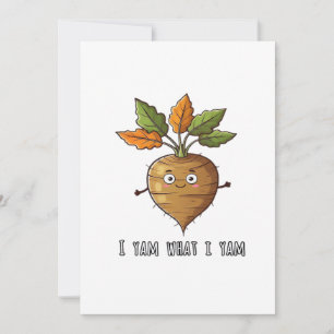Cartes Pour Fêtes Annuelles Je suis ce que je suis, mignon et cosy, ambiance a