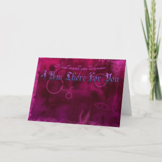 Cartes Pour Fêtes Annuelles Je suis là pour vous
