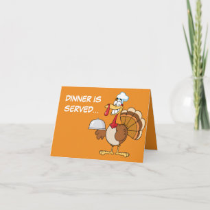 Cartes Pour Fêtes Annuelles Je suis prêt à manger le dîner de Thanksgiving