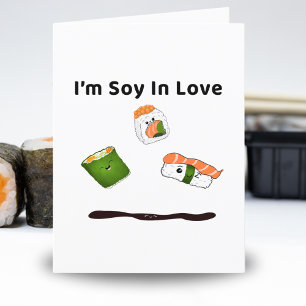 Cartes Pour Fêtes Annuelles Je suis soy en amour avec toi la Saint-Valentin