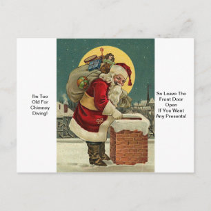 Cartes Pour Fêtes Annuelles Je suis trop vieux pour la plongée sous-marine ! N