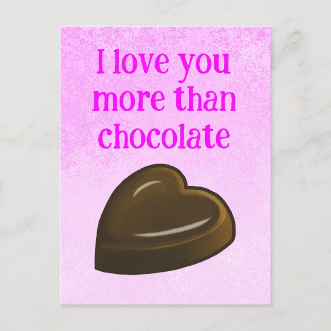 Cartes Pour Fêtes Annuelles Je t'aime (Devant)