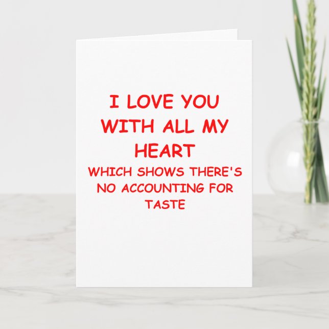 Cartes Pour Fêtes Annuelles je t'aime (Devant)
