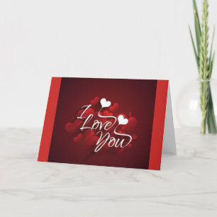 CARTES POUR FÊTES ANNUELLES ***JE T'AIME*** À NOËL ET TOUTE L'ANNÉE