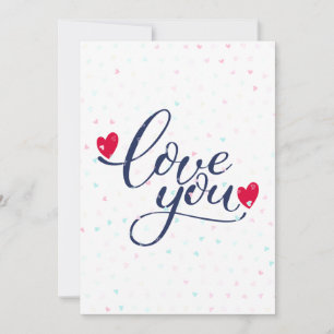 Cartes Pour Fêtes Annuelles Je t'aime autant que je déteste la Saint-Valentin