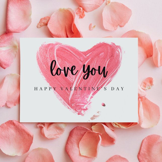 Cartes Pour Fêtes Annuelles Je t'aime Saint-Valentin (Créateur téléchargé)