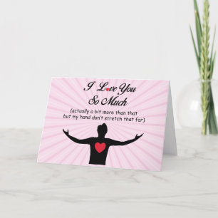 Cartes Pour Fêtes Annuelles Je t'aime tellement