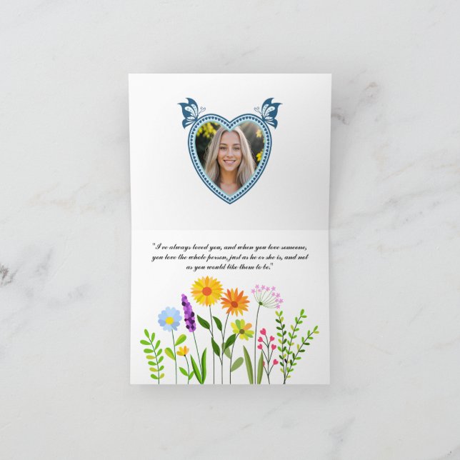 Cartes Pour Fêtes Annuelles Je t'aime tellement mon amour (Intérieur)