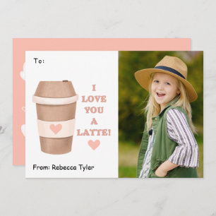 Cartes Pour Fêtes Annuelles Je t'aime une dernière classe Photo Valentines Day