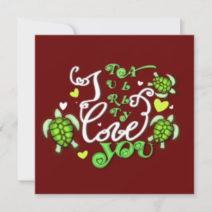 Cartes Pour Fêtes Annuelles Je t'aime vraiment - Saint Valentin