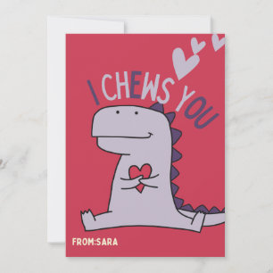 Cartes Pour Fêtes Annuelles Je te choisis ! Valentine de la classe