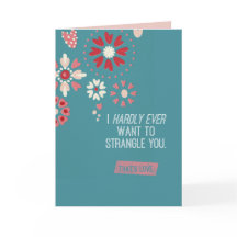 Je veux à peine jamais vous étrangler