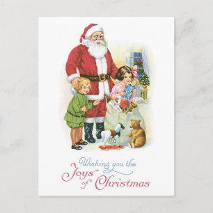 Cartes Pour Fêtes Annuelles Je vous souhaite la joie de Noël