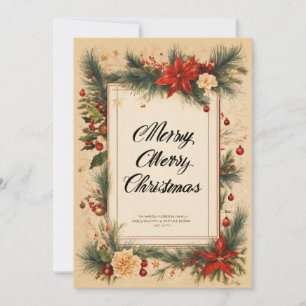Cartes Pour Fêtes Annuelles "Je vous souhaite un joyeux Noël rempli d'amour et