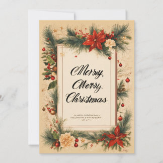 Cartes Pour Fêtes Annuelles "Je vous souhaite un joyeux Noël rempli d'amour et