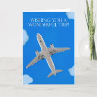Je vous souhaite un voyage merveilleux avion dans 