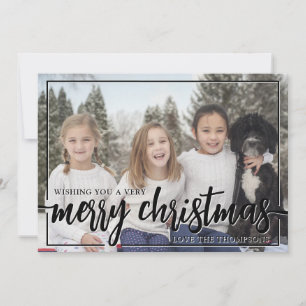 Cartes Pour Fêtes Annuelles Je vous souhaite une très joyeuse photo de Noël