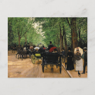 Cartes Pour Fêtes Annuelles Jean Beraud - Bois De Boulogne
