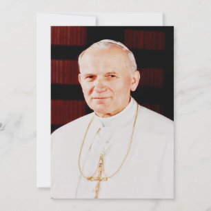 Cartes Pour Fêtes Annuelles Jean-Paul II
