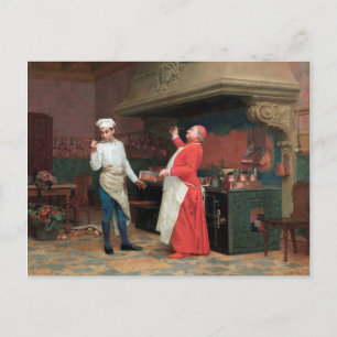 Cartes Pour Fêtes Annuelles Jehan Georges Vibert - La merveilleuse Sauce