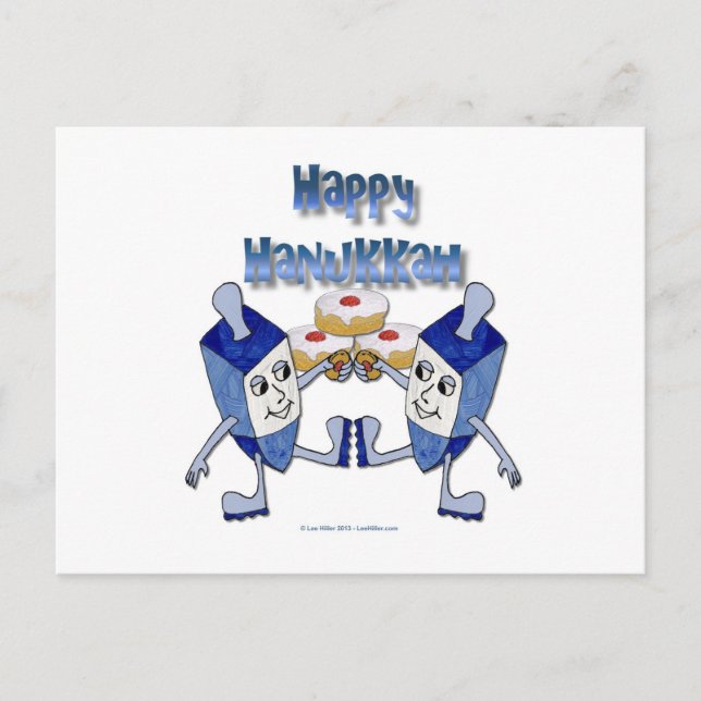 Cartes Pour Fêtes Annuelles Jelly Doughnut (Devant)
