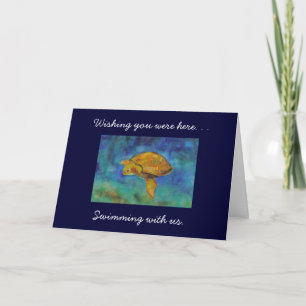 Cartes Pour Fêtes Annuelles J'espère que vous étiez ici. ..