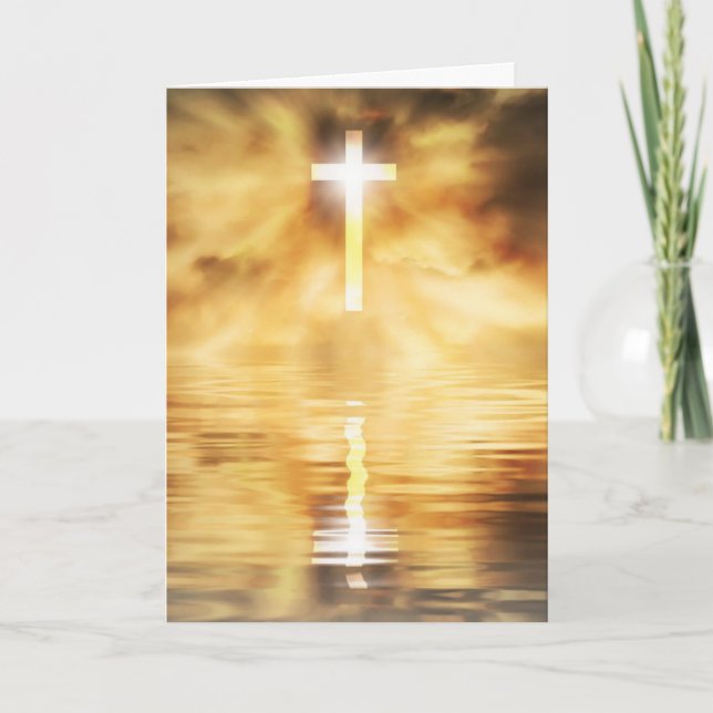 Cartes Pour Fêtes Annuelles Jésus Christ (Devant)