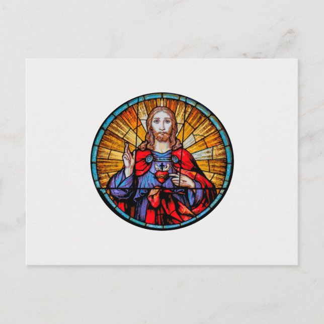 Cartes Pour Fêtes Annuelles Jésus Christ (Devant)