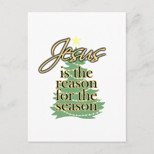Cartes Pour Fêtes Annuelles Jésus est la raison de la saison, Noël