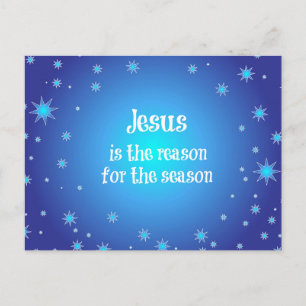 Cartes Pour Fêtes Annuelles Jésus est la raison de Noël de saison