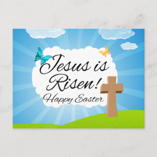 Cartes Pour Fêtes Annuelles Jésus est ressuscité, Pâques chrétiennes