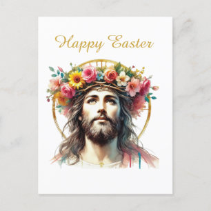 Cartes Pour Fêtes Annuelles Jésus religieux heureux Pâques