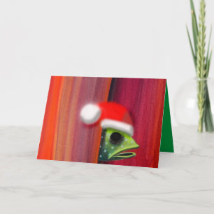 Cartes Pour Fêtes Annuelles Jeter un coup d'oeil des poissons avec le