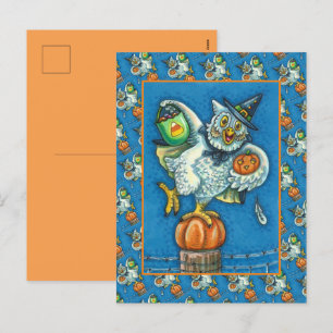 CARTES POUR FÊTES ANNUELLES JEU DE FUNNY OU TRAITER ODEUR MON PIEDS HALLOWEEN
