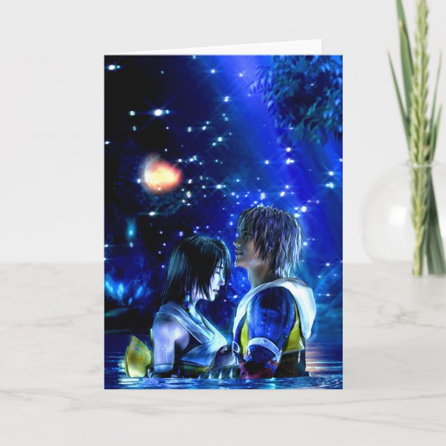 Cartes Pour Fêtes Annuelles Jeune amour (Devant)