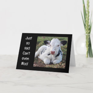 CARTES POUR FÊTES ANNUELLES JEUNE NOËL NE PEUT PAS DIRE EN PERSONNE À "VOUS"