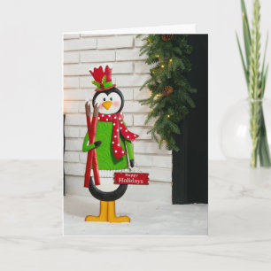 CARTES POUR FÊTES ANNUELLES **JEUX JOURS DE VACANCES À PARTIR D'UNE PENQUINE C