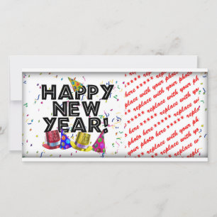 CARTES POUR FÊTES ANNUELLES JEUX NOUVEL AN !