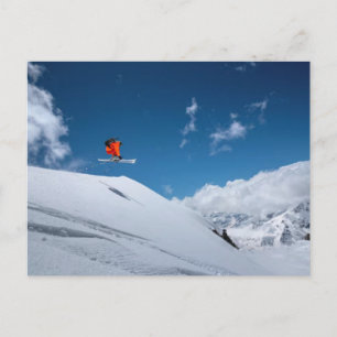 Cartes Pour Fêtes Annuelles Jeux Olympiques d'hiver de 2026 Snowboard Halfpipe