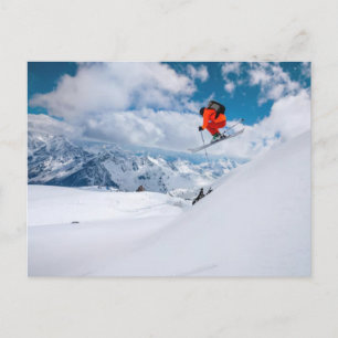 Cartes Pour Fêtes Annuelles Jeux Olympiques d'hiver de 2026 Snowboard Halfpipe