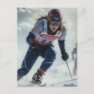 Cartes Pour Fêtes Annuelles Jeux Olympiques d'hiver de 2026 Snowboard Halfpipe